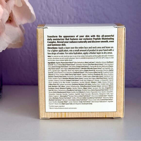 New! EMINENCE Organics Arctic Berry Peptide Radiance Cream, 60ml/2oz - Picture 4 of 7